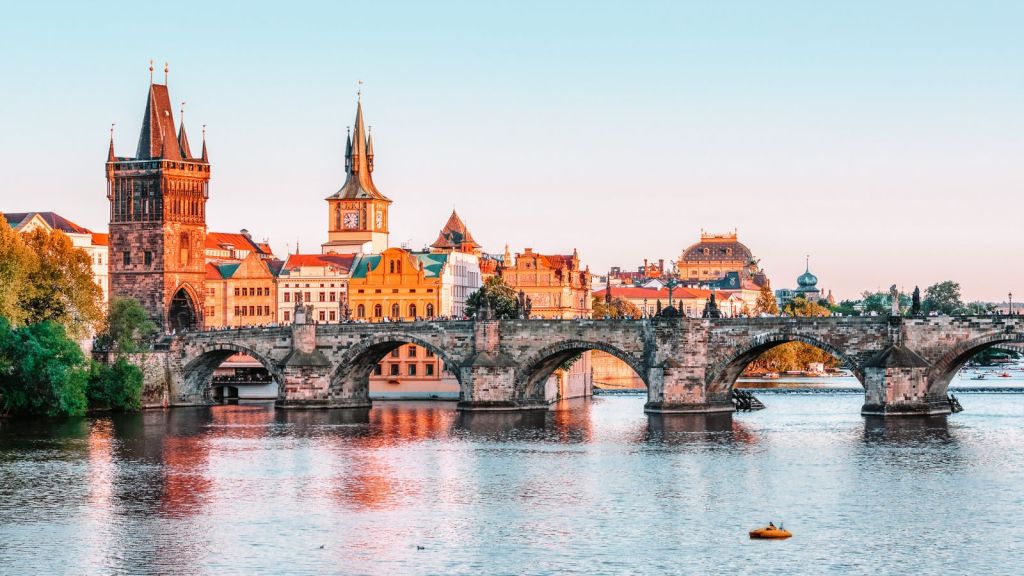 <p>If you visit only one city in Central Europe, you should make it Prague. The Vltava River, packed with ancient architecture, runs through the city’s historic center. Old Town Square and its Baroque buildings, Charles Bridge lined with statues of saints, and the medieval Astronomical Clock are unmissable.  </p><p class="has-text-align-center has-medium-font-size">Read also: <a href="https://worldwildschooling.com/instagrammable-places-in-europe/">Insta-Worthy Places in Europe</a></p>