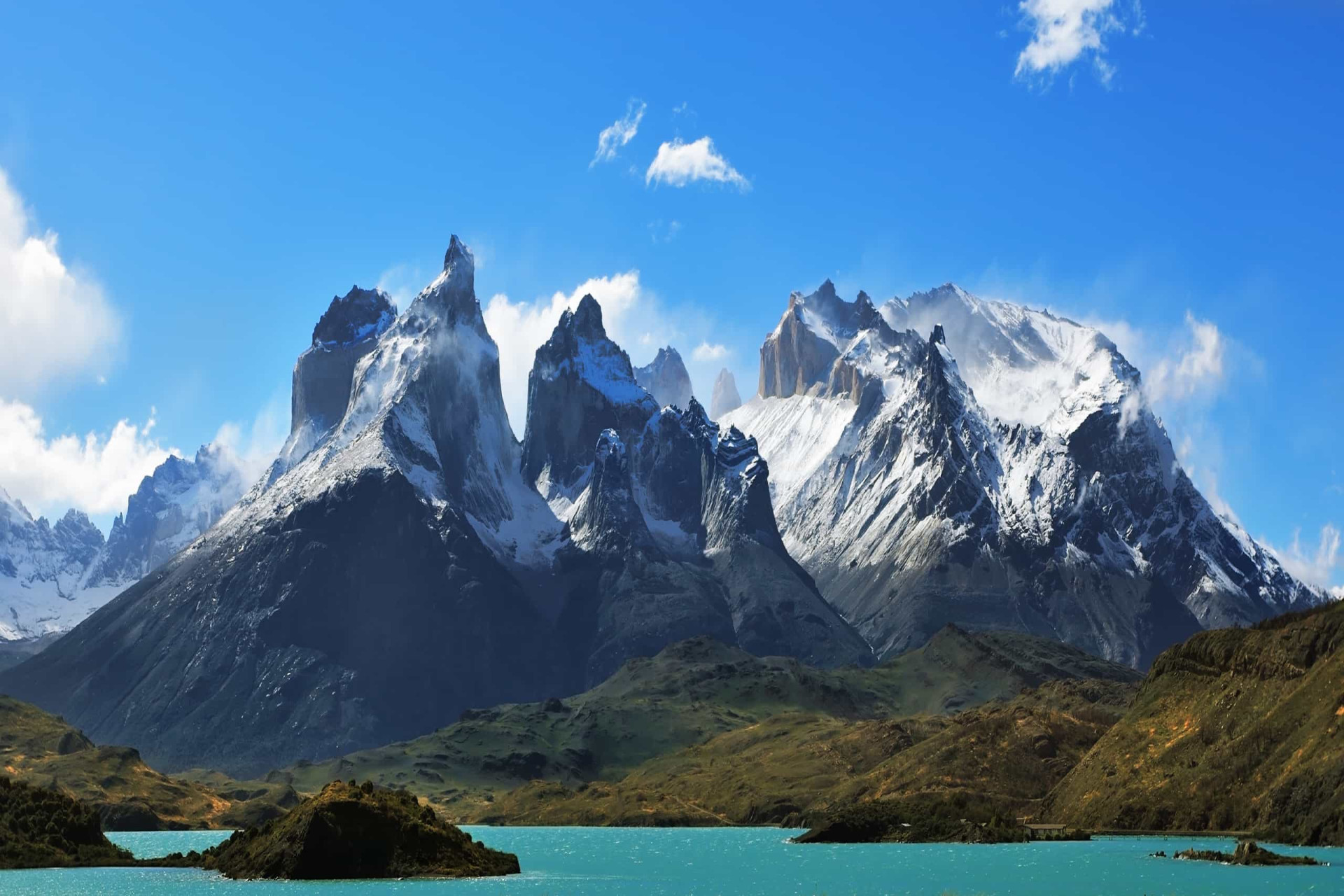 <p>You're unlikely to gaze upon a more dramatic and breathtaking South American canvas than that of the soaring, snow-capped Towers of Paine, the three distinctive granite peaks of the Paine mountain range, and the signature landmark of the National Park Torres del Paine. </p>