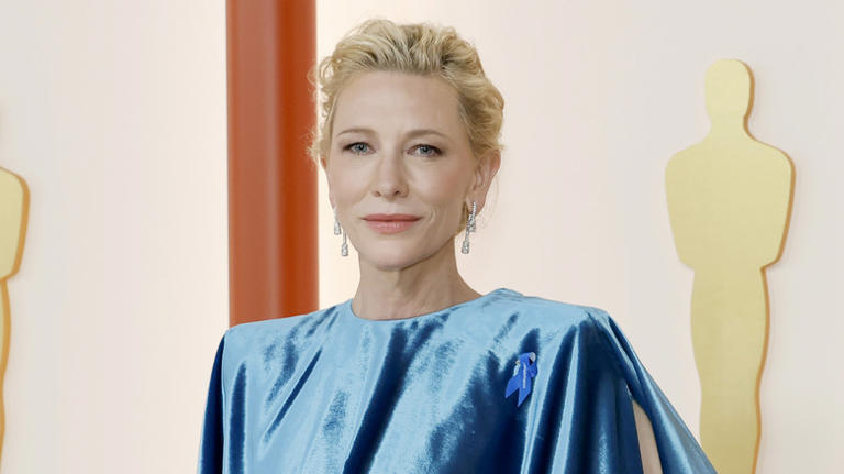 Cate Blanchett posing