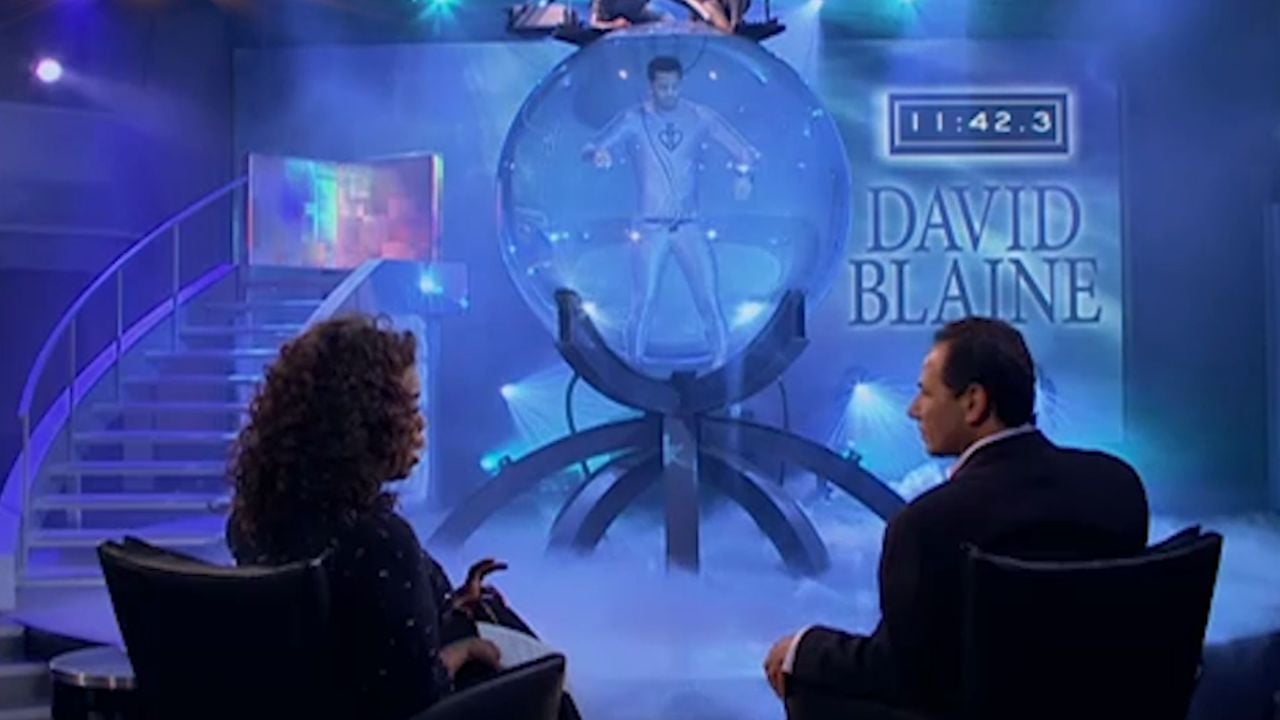 <p>World-famous magician <a href="https://www.youtube.com/watch?v=PvL95heIpq0" rel="nofollow noopener">David Blaine</a> tacked a world record on Oprah’s show, trying to hold his breath for 17 minutes. The segment featured an interview the day before the stunt, where David detailed the painful moments near the end of the act. He said the most difficult part of holding his breath entails the last six minutes when his body wants to breathe. Yet, he forces his brain to remain still without oxygen. We all held our breaths, watching this air.</p>
