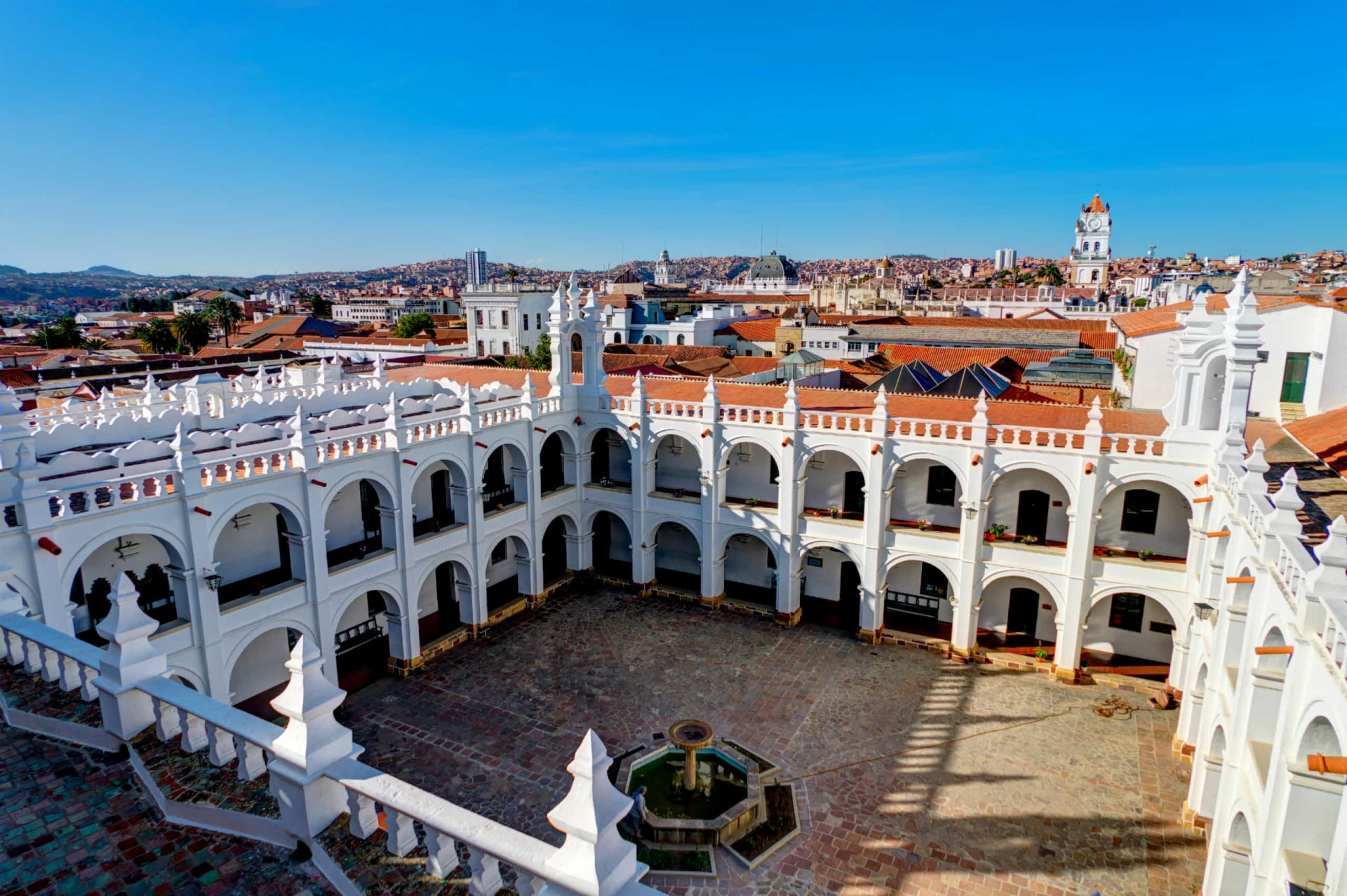 Admittedly, the city of Sucre is hardly off the beaten track, given that it's the sixth most-populated city in the country. But it's easy to lose yourself among the beautiful 16th-century colonial buildings that make up Sucre's UNESCO-protected historic core. Don't miss the outstanding Convento de San Felipe Neri (pictured).