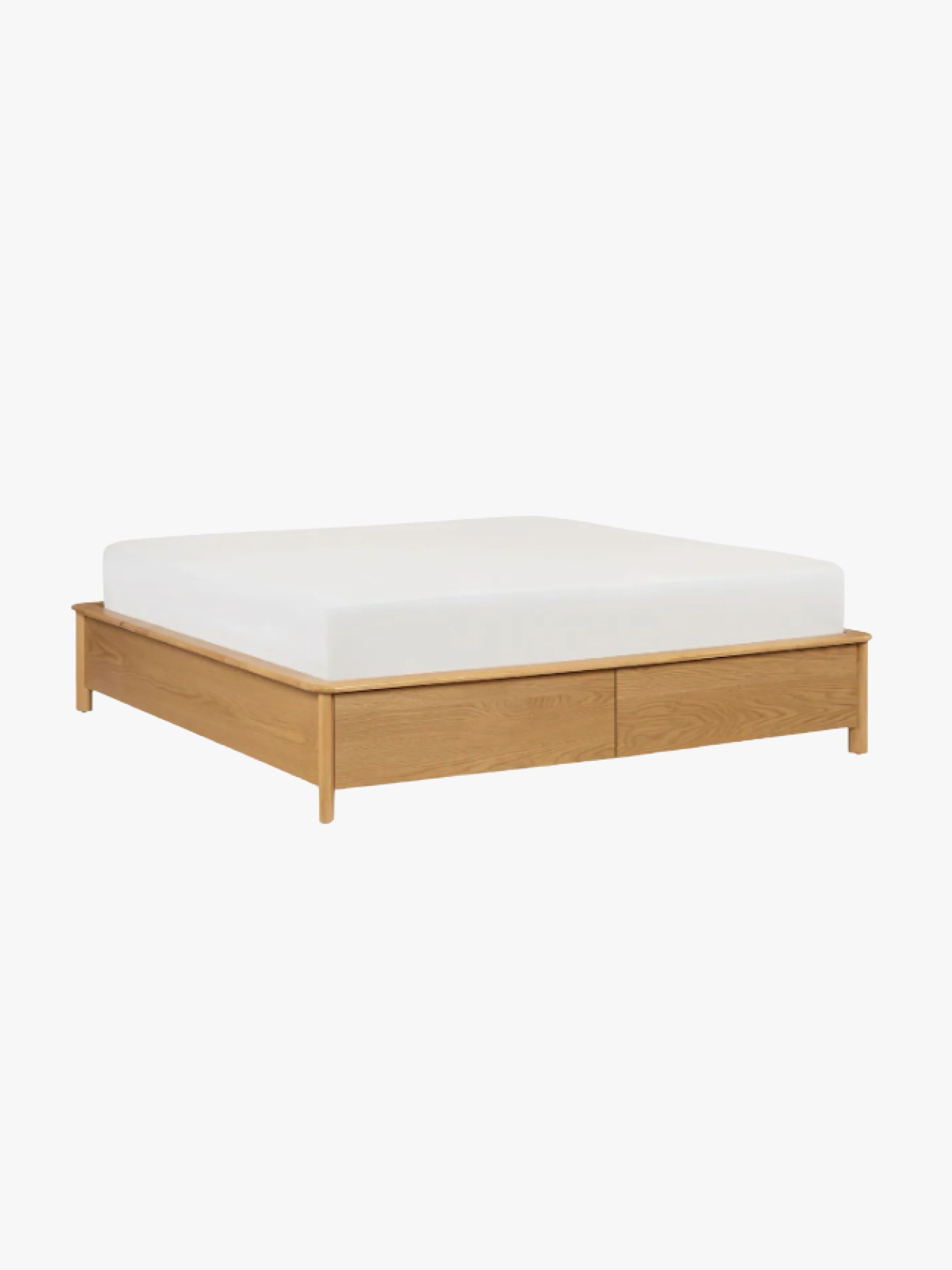 <p>Available in two wood stains—oak and walnut—this classic frame features two massive underbed storage drawers. The <a href="https://www.architecturaldigest.com/story/best-mattress-brands?mbid=synd_msn_rss&utm_source=msn&utm_medium=syndication">mattress</a> is supported by sturdy wooden slats, and the brand offers plenty of headboard, <a href="https://www.architecturaldigest.com/gallery/best-nightstands-and-bedside-tables?mbid=synd_msn_rss&utm_source=msn&utm_medium=syndication">nightstand</a>, and dresser options for mixing and matching your bedroom set.</p> <ul> <li><strong>Sizes available:</strong> Queen, king</li> <li><strong>Colors available:</strong> Oak or walnut stain</li> <li><strong>Storage type:</strong> Two underbed storage drawers</li> <li><strong>Materials:</strong> Oak veneer, MDF, plywood, rubberwood, acacia, iron</li> <li><strong>Weight capacity:</strong> N/A</li> </ul> $1099, Article. <a href="https://www.article.com/pla/19105/pactera-oak-king-storage-bed">Get it now!</a><p>Sign up for our newsletter to get the latest in design, decorating, celebrity style, shopping, and more.</p><a href="https://www.architecturaldigest.com/newsletter/subscribe?sourceCode=msnsend">Sign Up Now</a>
