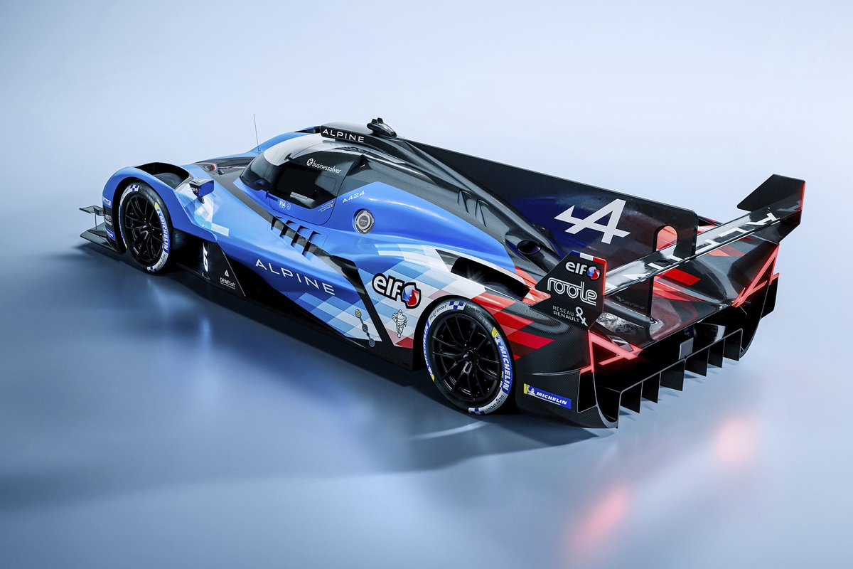 Alpine Presenta El A424, Su LMDh Para El WEC Y Le Mans 2024