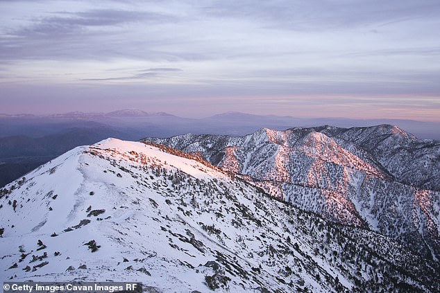 desperate search for missing hiker, 22, who vanished on mount baldy during snowstorm when extreme weather hit california: women sent friends videos of herself walking up frosty trail in heavy rain