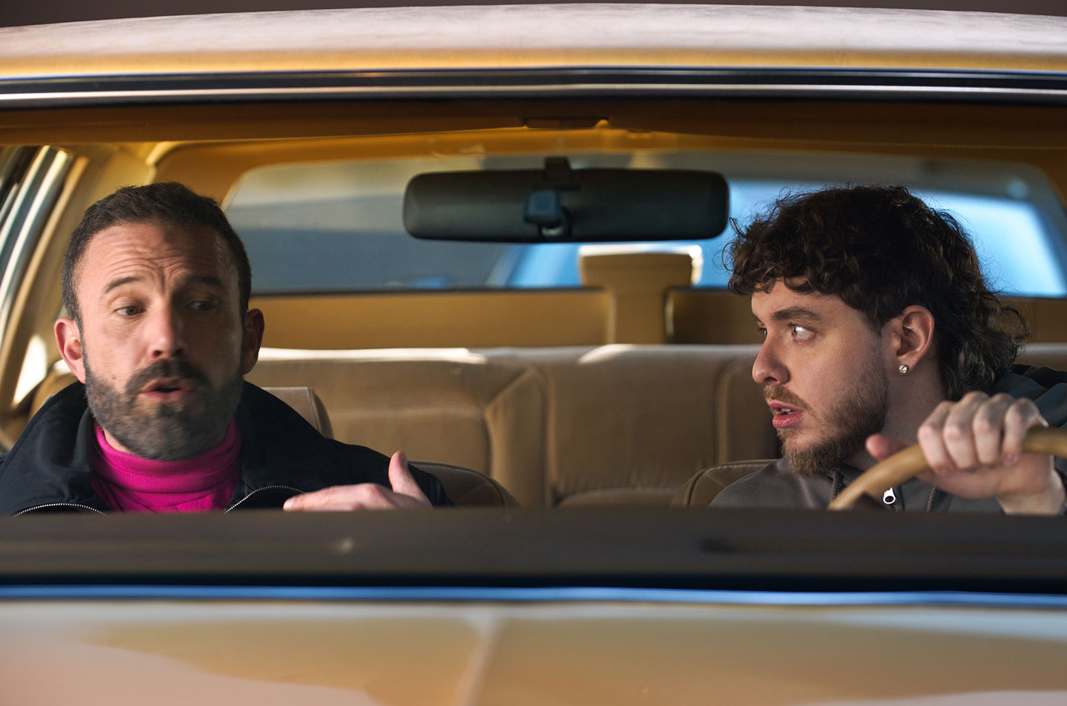 jack harlow offers ben affleck some sage advice in new dunkin' ad