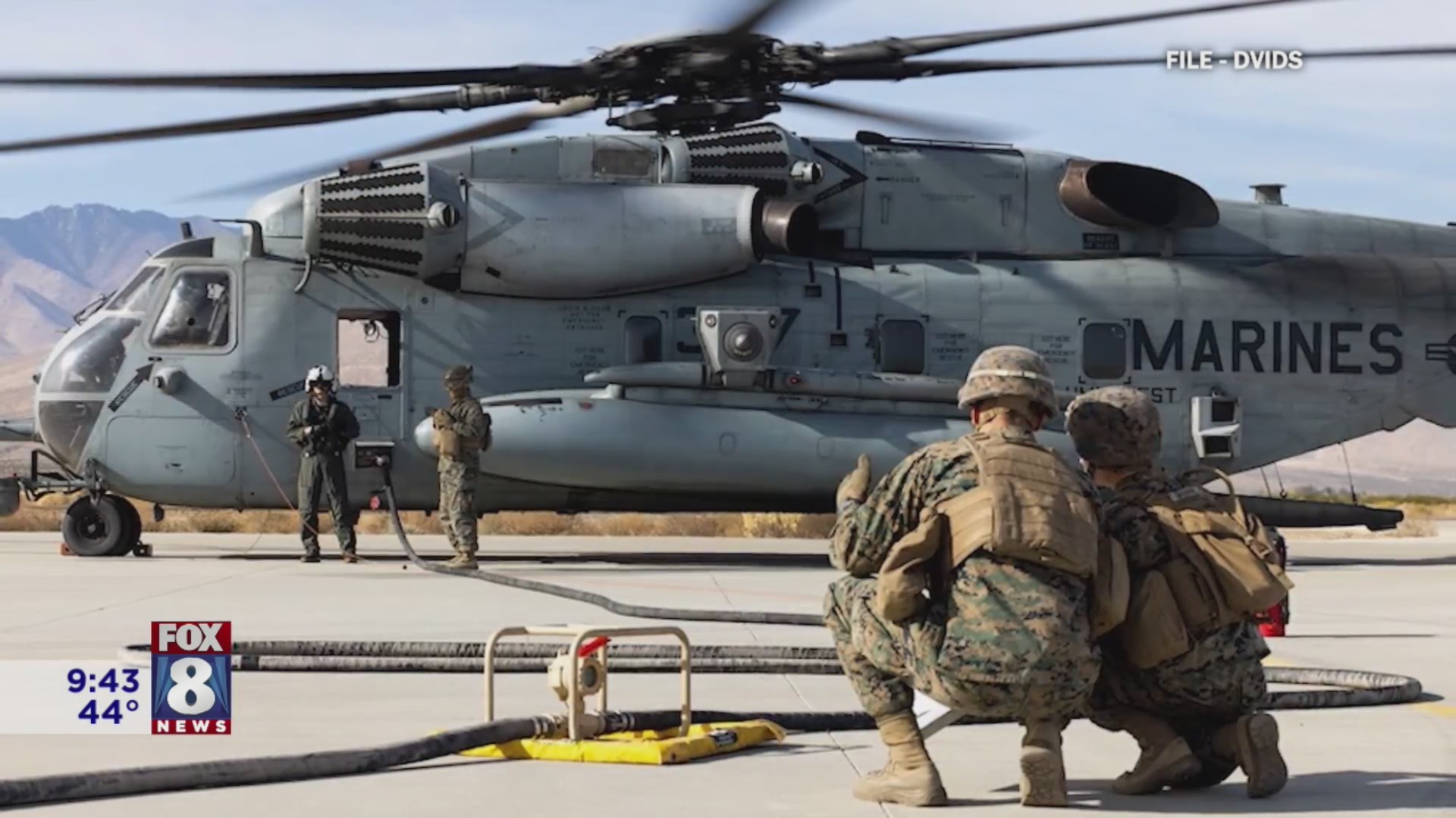 5 Marines Confirmed Dead After Helicopter Crash