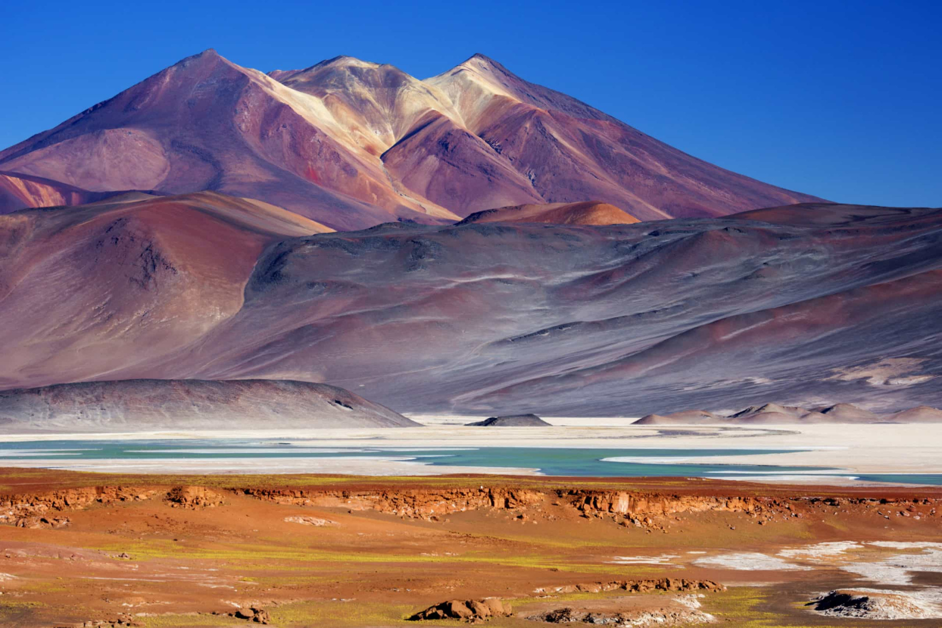 If you want to work up a thirst, take a stroll through the Atacama Desert. This arid, unworldly environment is one of the driest places on the planet.