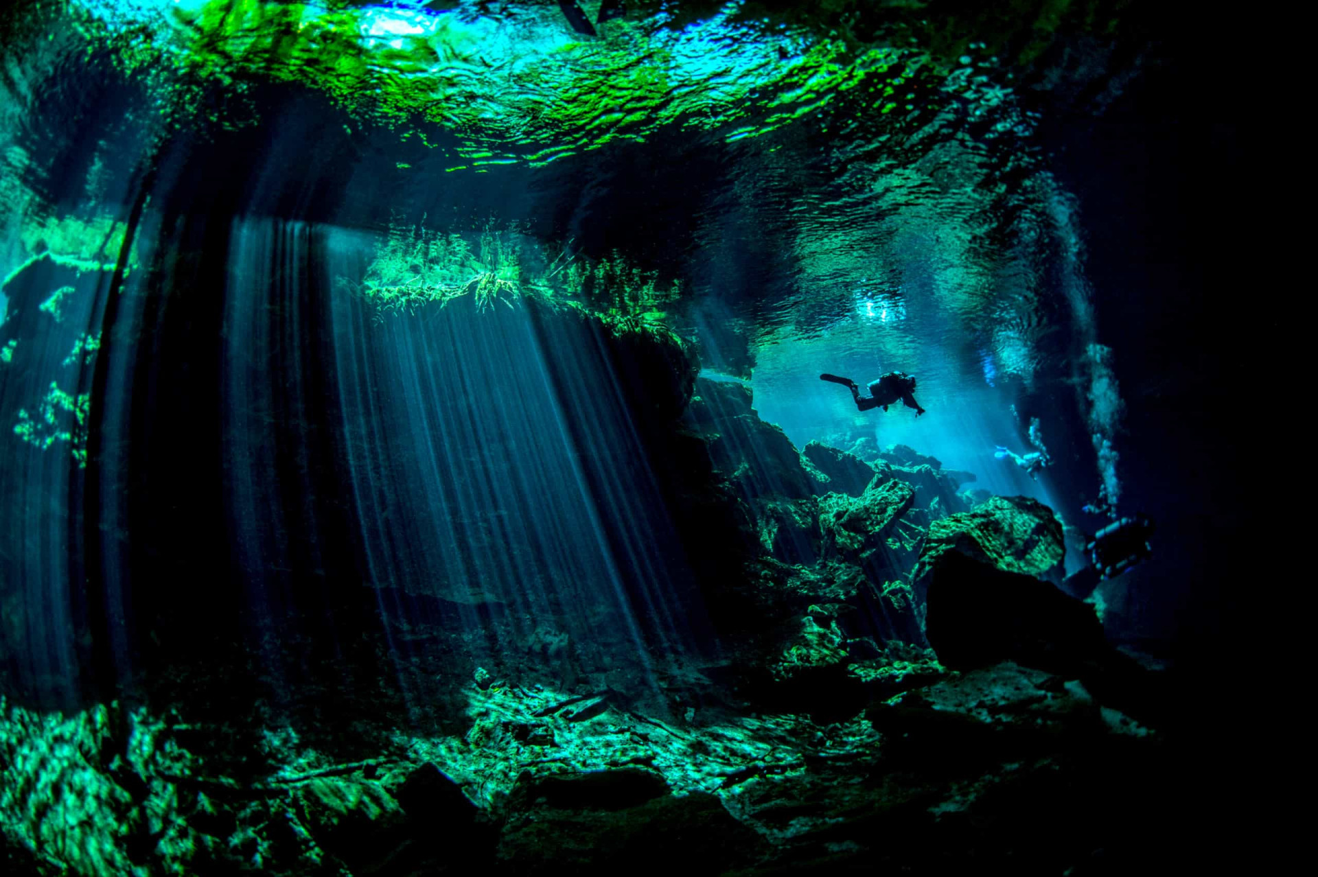 Yucatan has the world's highest concentration of <em>cenotes</em>, or underwater caves or sinkholes. These make for great natural swimming pools (but don't swim smothered with oil or lotions, regarded as pollutants) or for the more adventurous, fantastic and mystical cave diving.