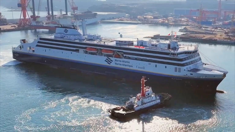 Marine Atlantic is leasing its newest ferry, the Ala'suinu, from Swedish company Stena. Its arrival has been plagued with issues related to debris in fuel and lubrication lines.