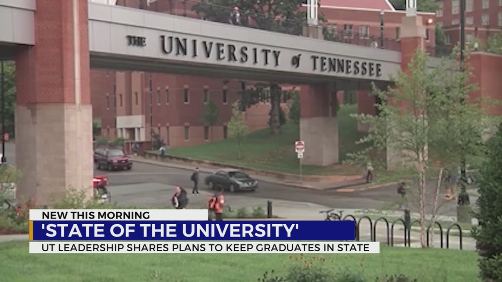 University Of Tennessee Leaders Share Plans To Keep Graduates In State