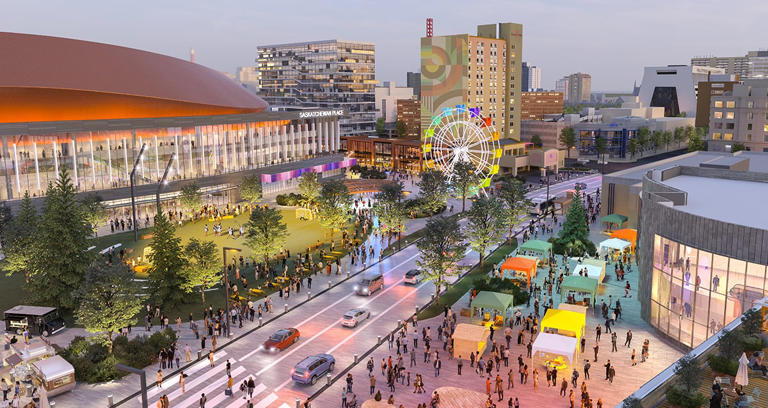 City of Saskatoon unveils design concepts for downtown arena and ...