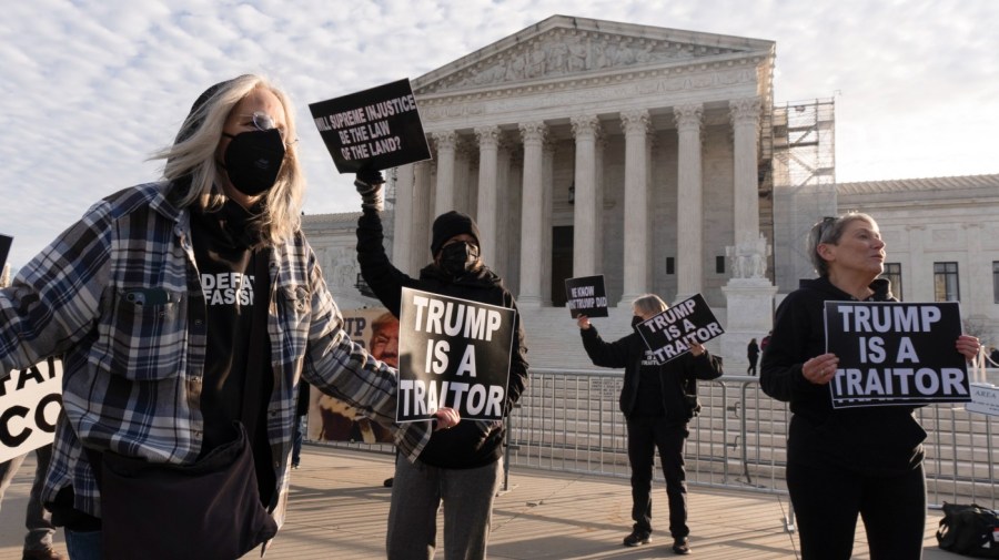 Supreme Court Signals Reluctance To Disqualify Trump From Ballot