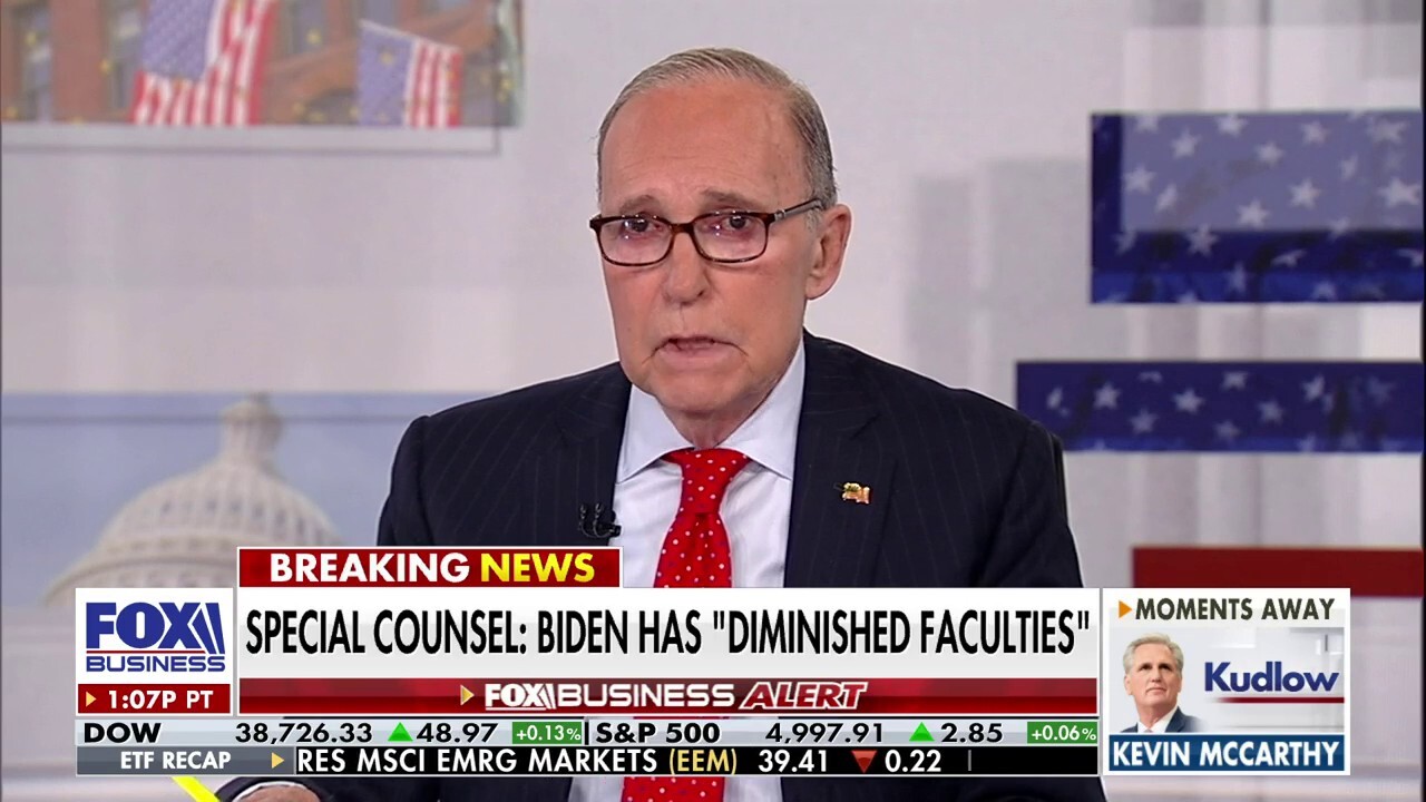 Larry Kudlow: Biden Broke The Law