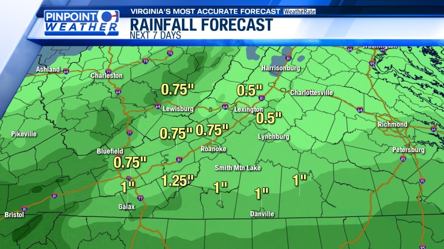 Pinpoint Weather: Rain Chances Increase Starting Friday