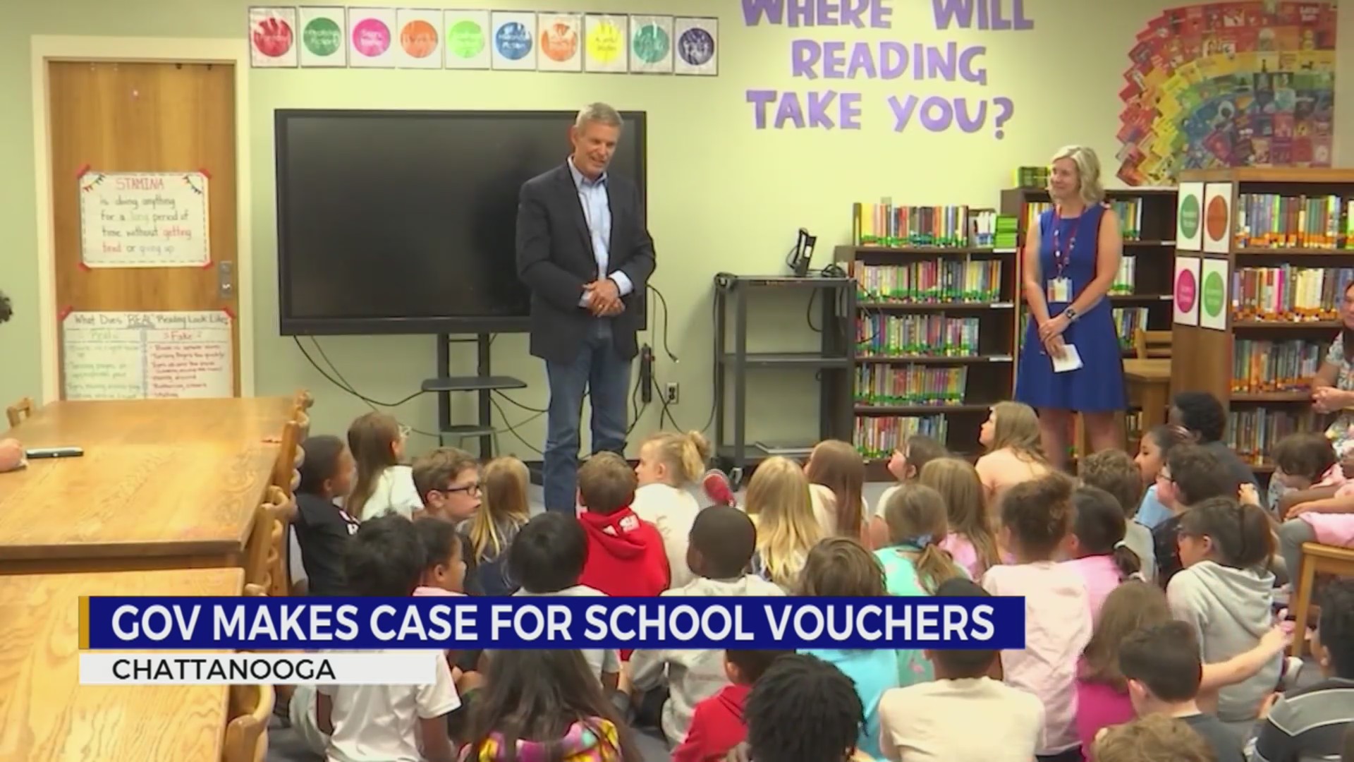 Gov. Lee Makes Case For School Vouchers Program