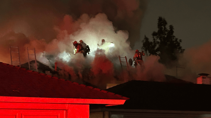 Fire Tears Through Tustin Apartment, Leaves Resident Hospitalized