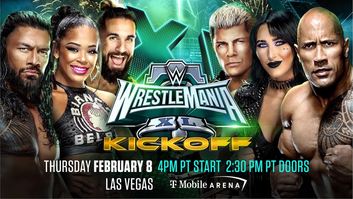 WrestleMania 40 Kickoff: Time, How To Watch, What To Expect At Las ...