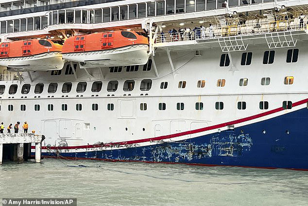 carnival cruise crash 2019