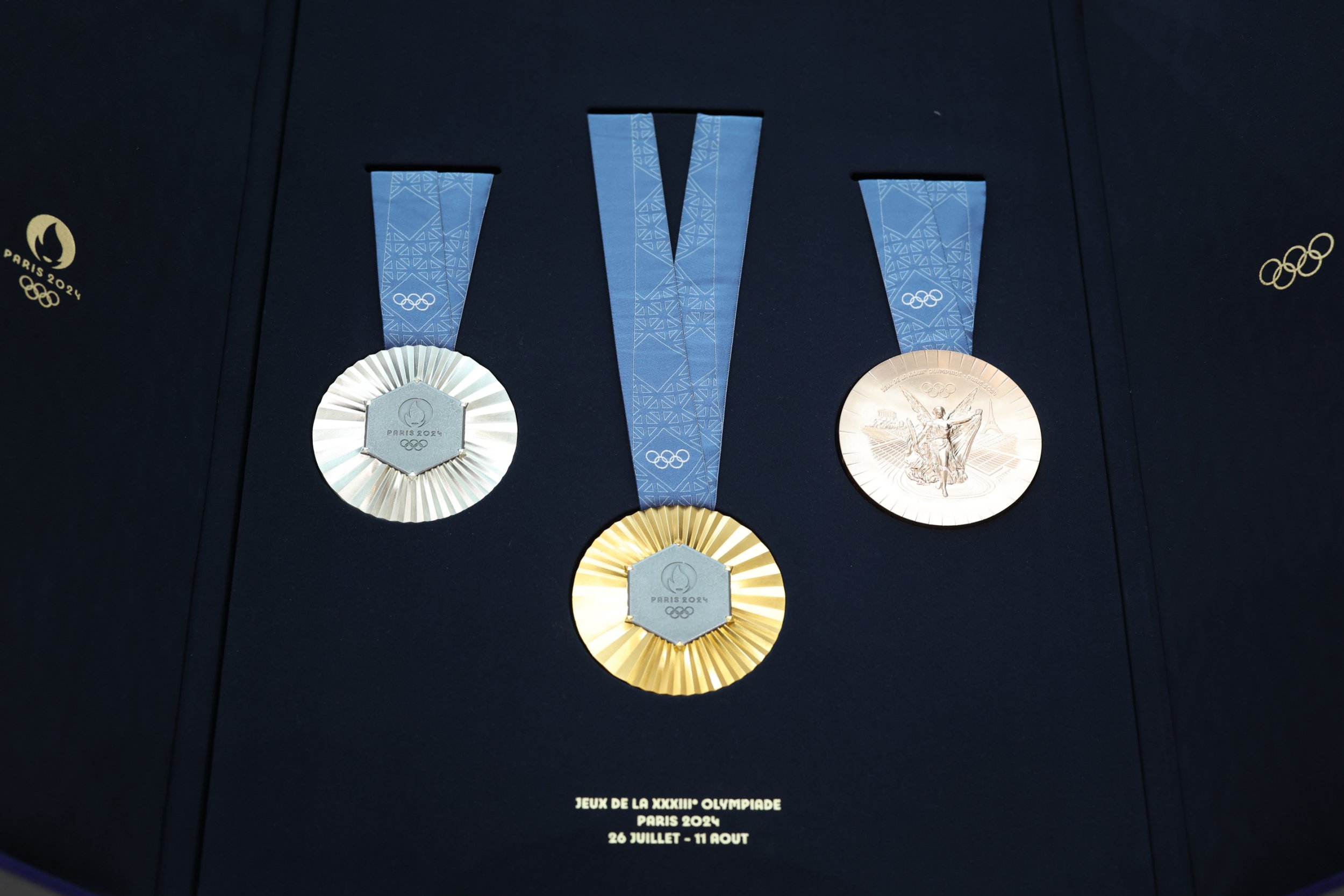 How Every Paris 2024 Olympic Medal Will Contain Pieces Of The Eiffel Tower