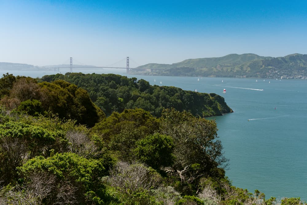 <p><span>If you want to do more than just see the Golden Gate Bridge while you are in California, check out Angel Island State Park. You’ll have to pay for the ferry, and then the park is free to explore. Often called "The Ellis Island of the West," it’s an interesting place to pick up some historical knowledge. </span></p>