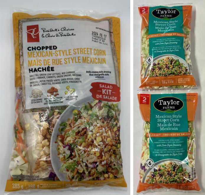 Salad kits, dip recalled in Canada after deadly Listeria outbreak in U.S.