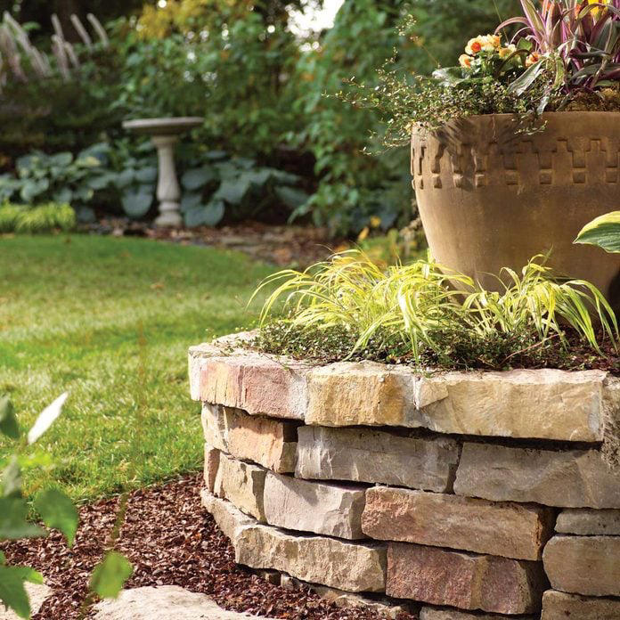 How To Build a DIY Raised Stone Garden Bed