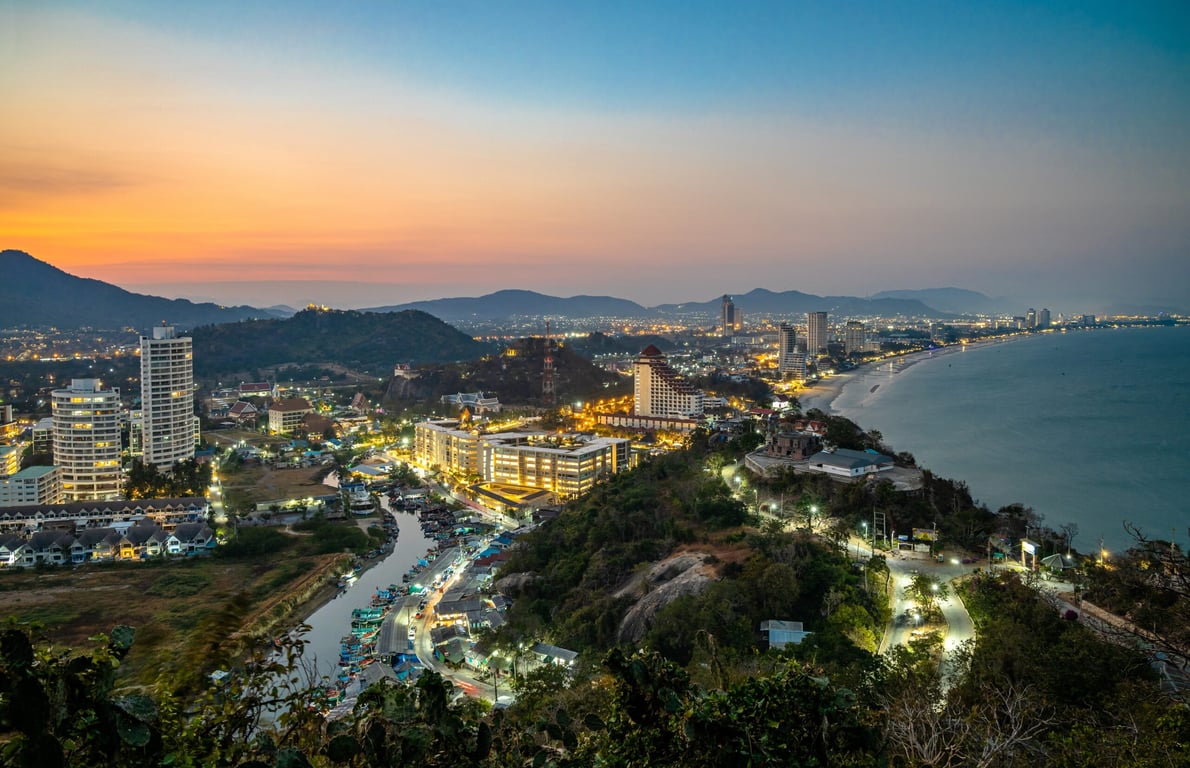 <p>A three-hour drive from Thailand’s capital, Bangkok, takes you to the royal resort town of <a href="https://www.liveandinvestoverseas.com/country-hub/thailand/hua-hin/">Hua Hin</a>.</p> <p>This Gulf of Thailand locale, once a quiet fishing village, saw a change in its fortunes in the 1920s when the Thai royal family identified it as the ideal spot to build a palace for summer escapes from sizzling Bangkok.</p> <p>Well-heeled locals followed suit, lured by town’s four-mile stretch of beach, cooling sea breezes, and laidback pace of life.</p>