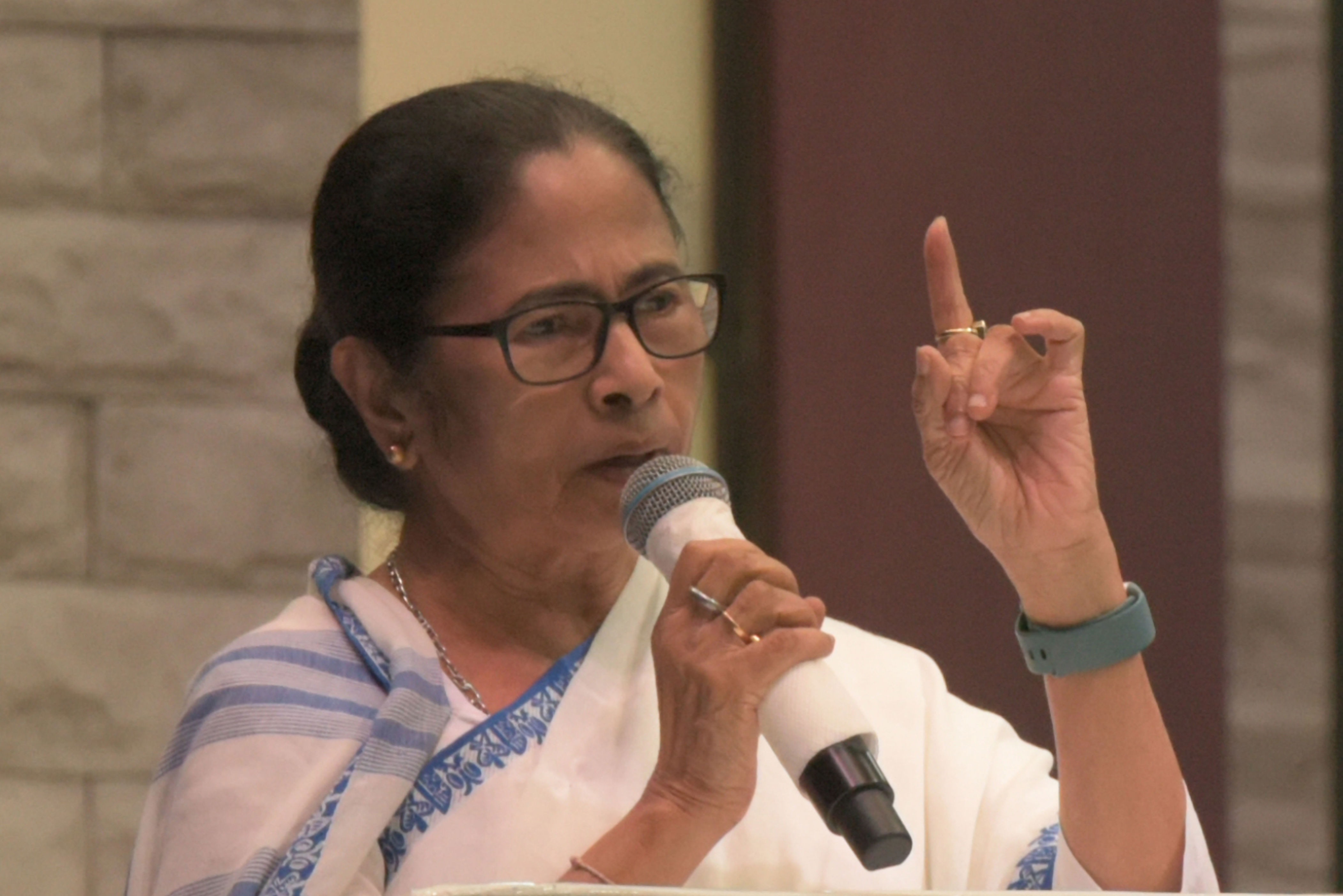 mamata banerjee says tmc will contest lok sabha polls on its own