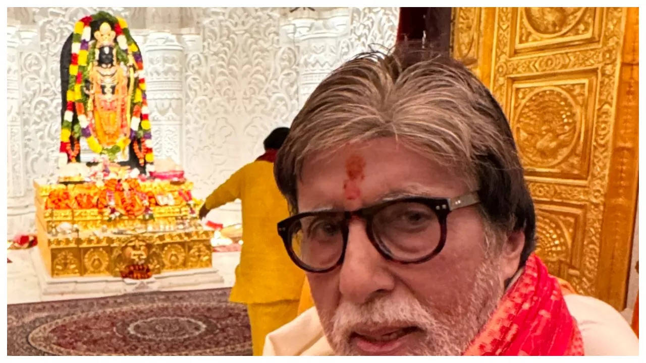 Amitabh Bachchan's Cryptic Tweet After Ram Mandir's Inauguration Leaves ...