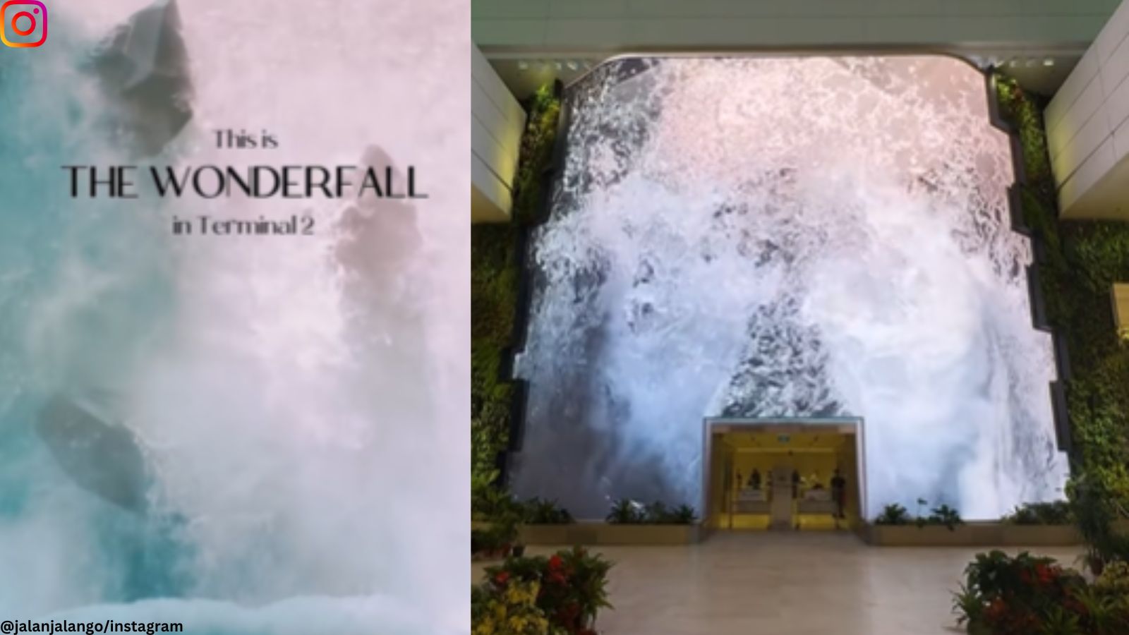 android, watch: changi airport’s wonderfall leaves netizens in awe
