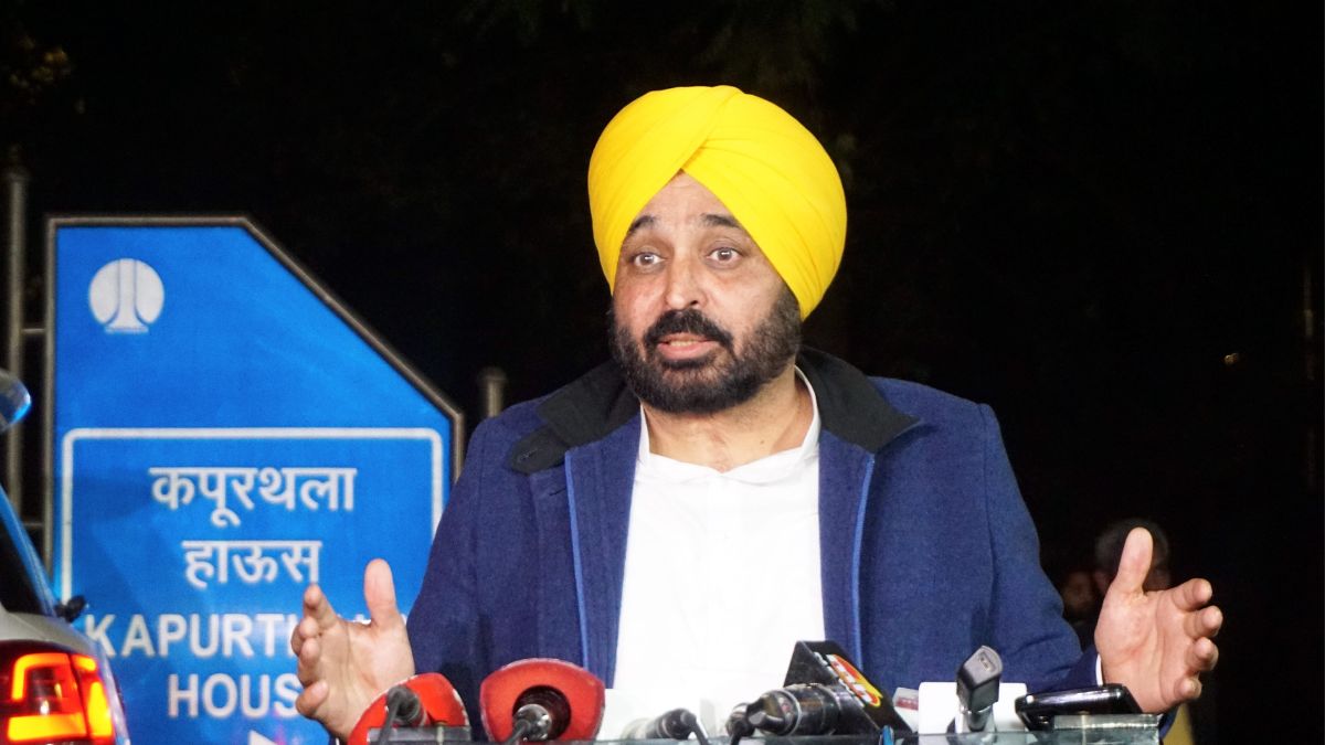 AAP To Fight 2024 Lok Sabha Polls Solo In Punjab CM Mann Announces   BB1haM6s.img