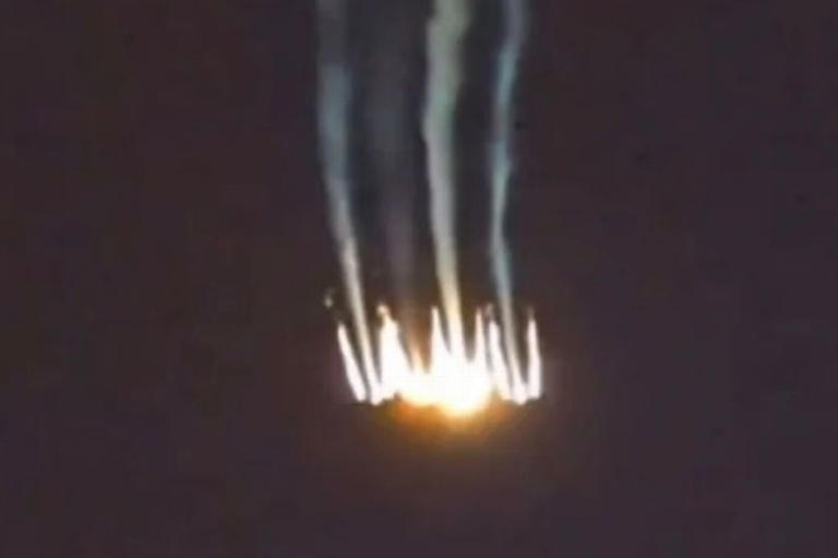 UFO witnesses as footage of flaming orbs in the sky leaves onlookers ...