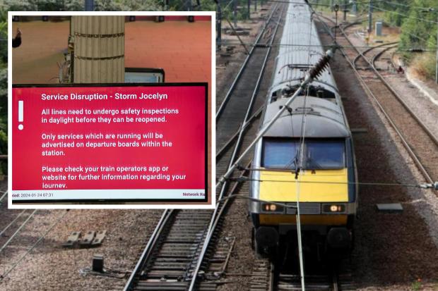 'Do Not Travel ' Train Warning In Place For Section Of Railway For ...