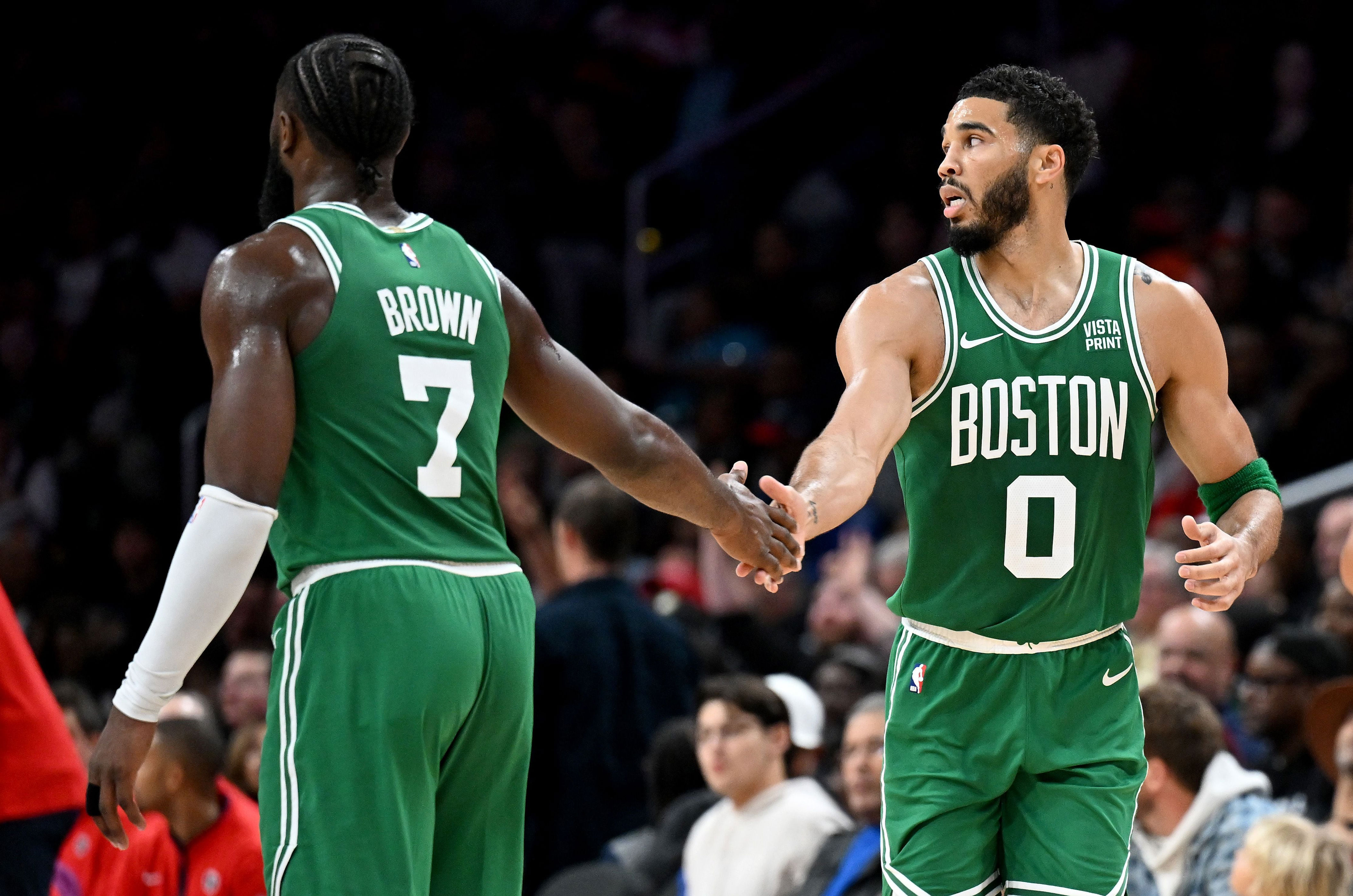 Celtics Jayson Tatum Jaylen Brown Derrick White Jrue Holiday Among   BB1haeJD.img