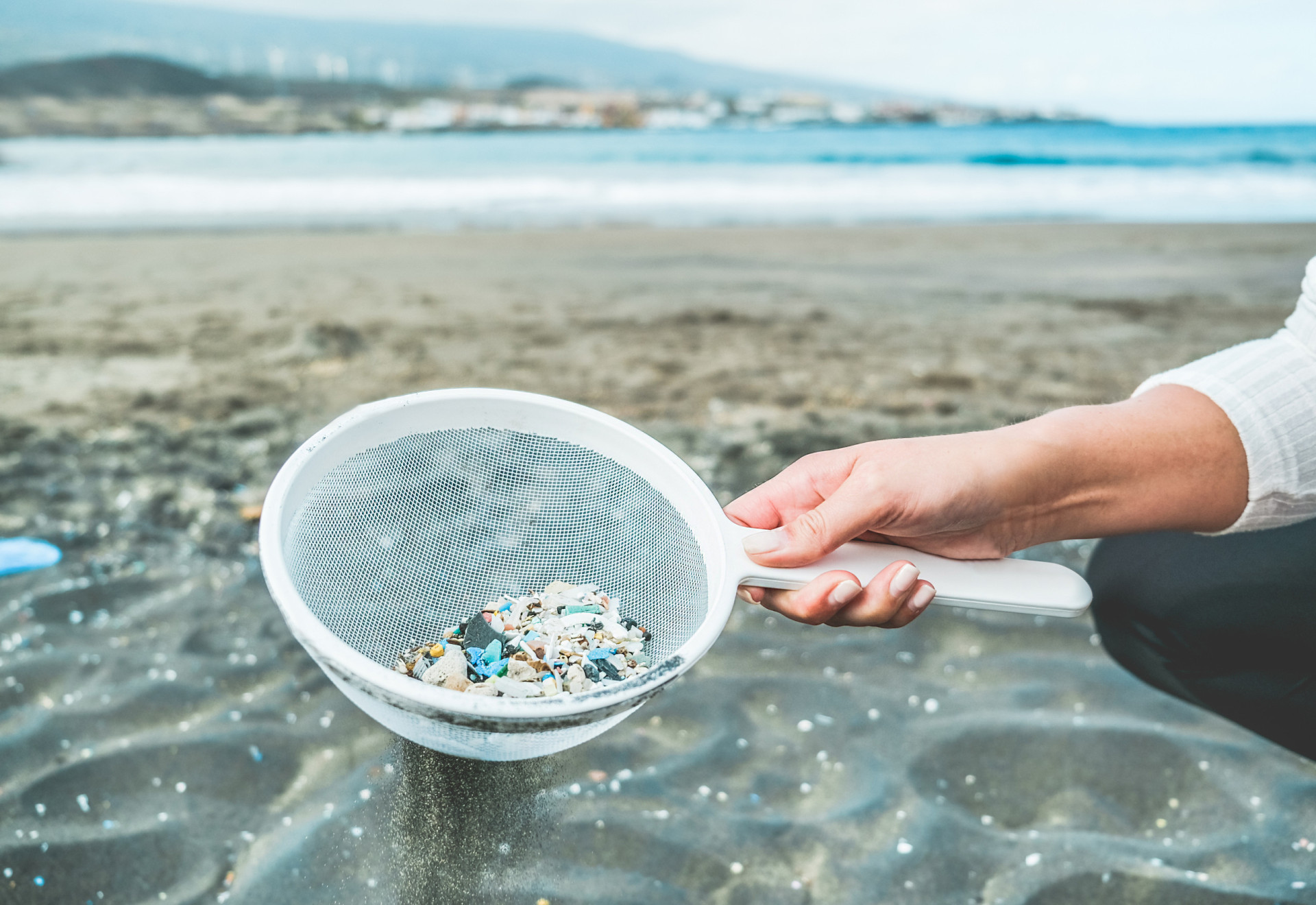 Afbraak van microplastics