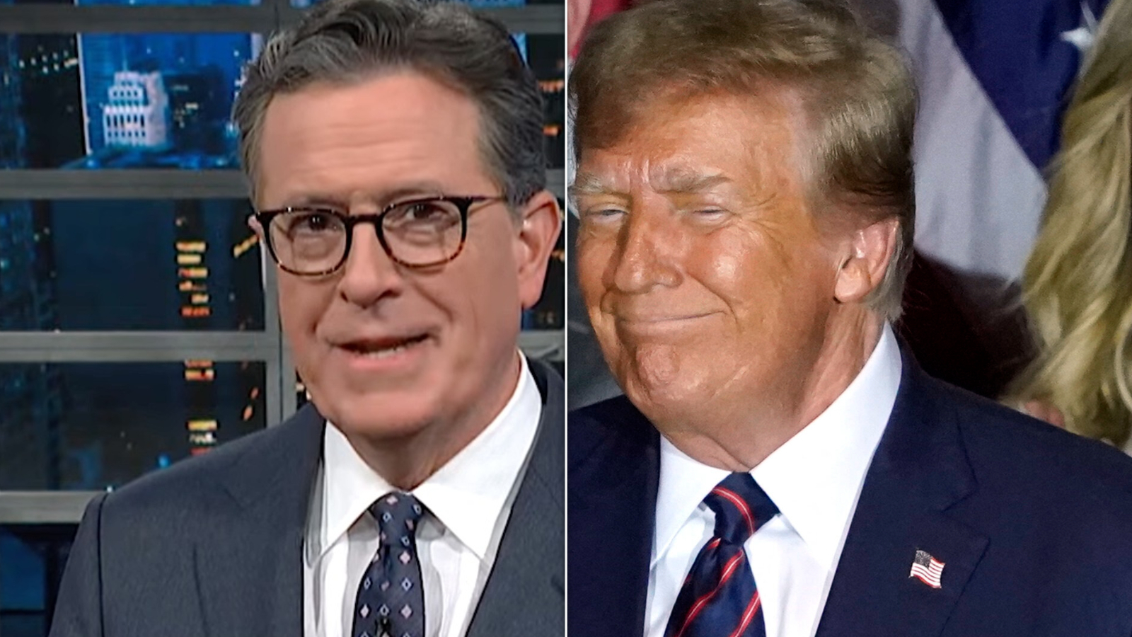 Stephen Colbert Spots Trump's Most 'Dark And Confusing' Moment Yet