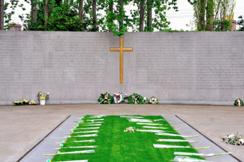 arbour hill prison must rebuild wall surrounding 1916 memorial after section torn down