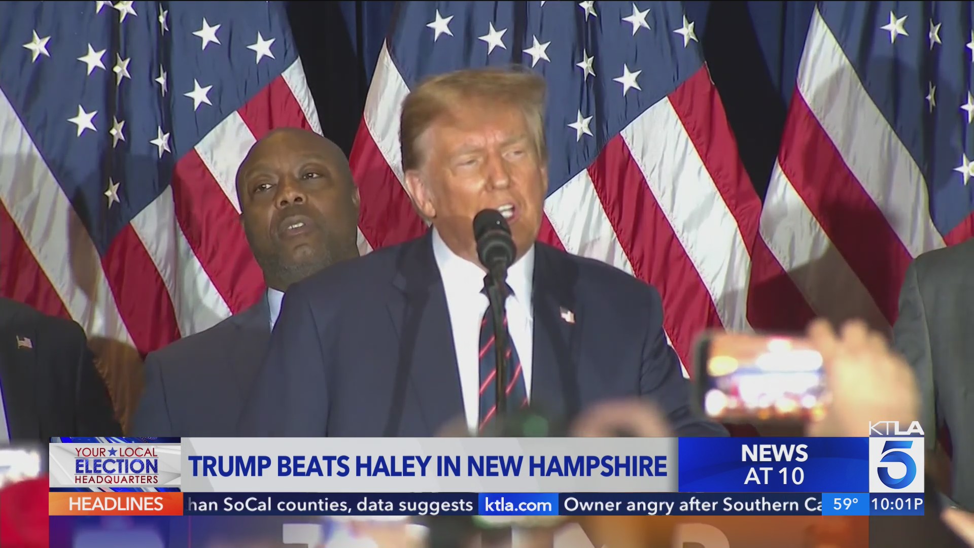 Trump Beats Haley In New Hampshire