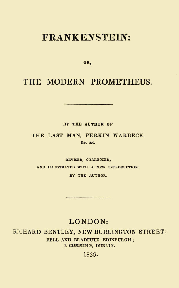 <p>'Frankenstein' was first published anonymously with a preface by Percy Shelley, leading many to believe that he was the true author.</p>
