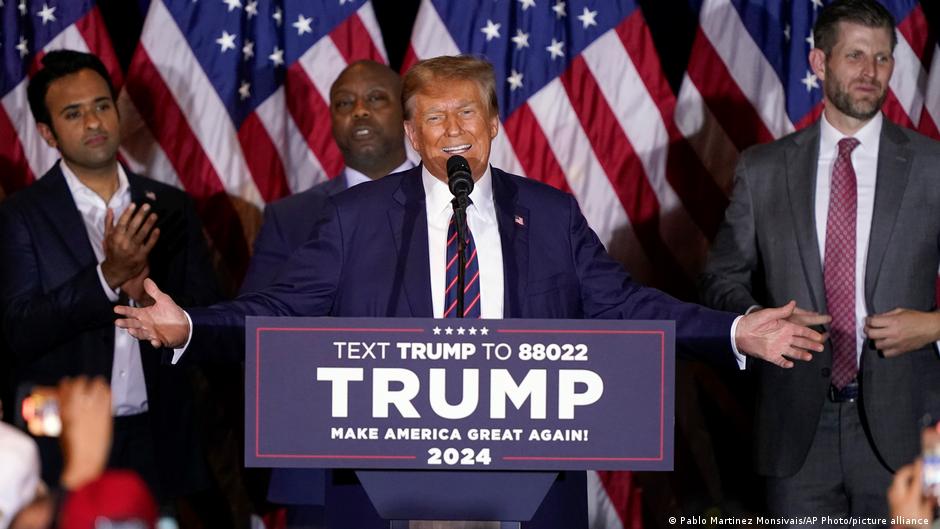 USA: Donald Trump Gewinnt Auch Vorwahl In New Hampshire