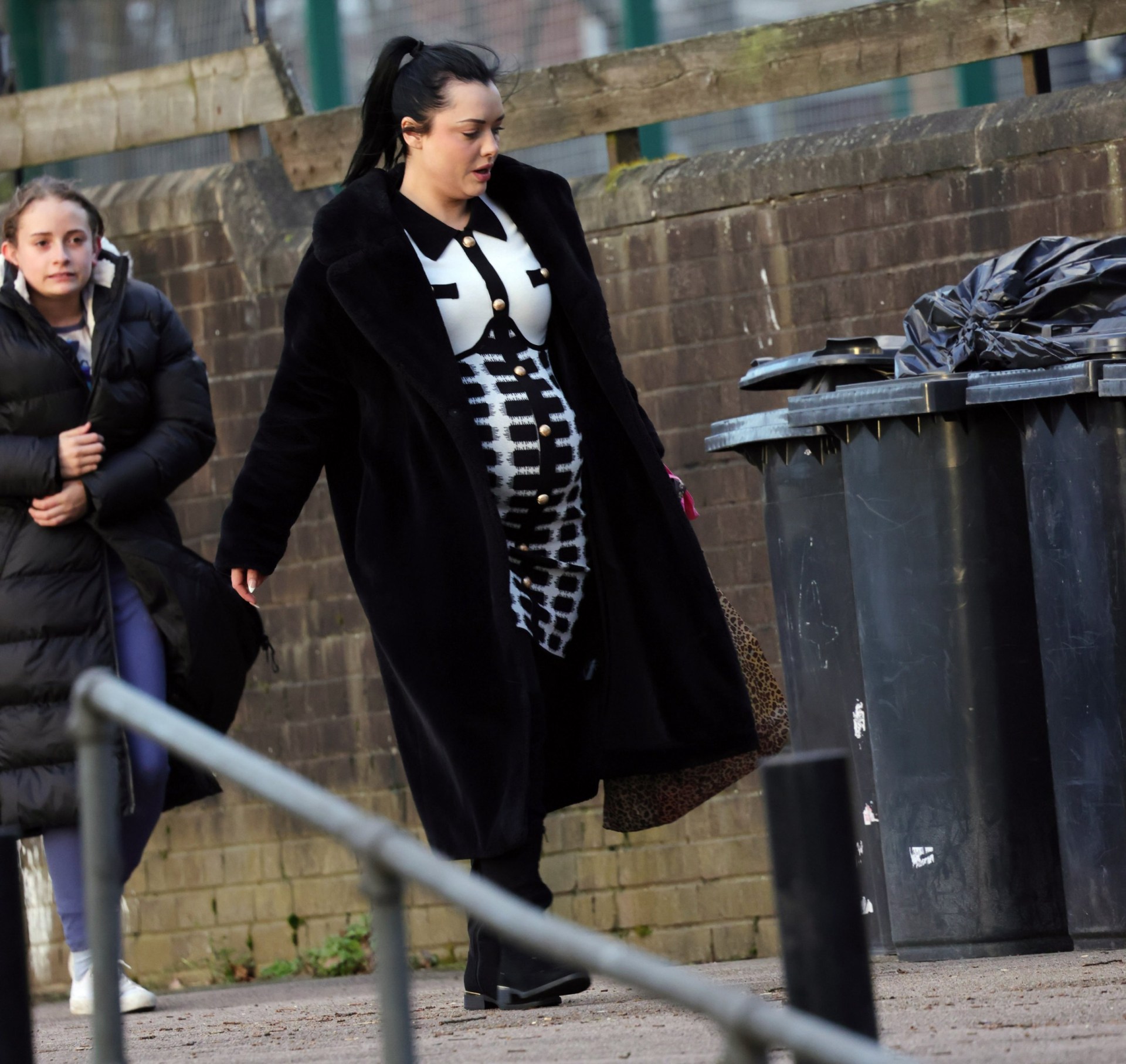 Glowing Whitney Sports Baby Bump As Shona McGarty Films Emotional ...