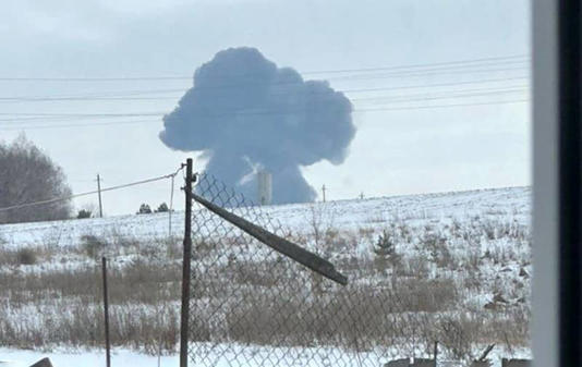 消息人士稱，在別爾哥羅德附近墜毀的 Il-76 正在運輸 S-300 導彈