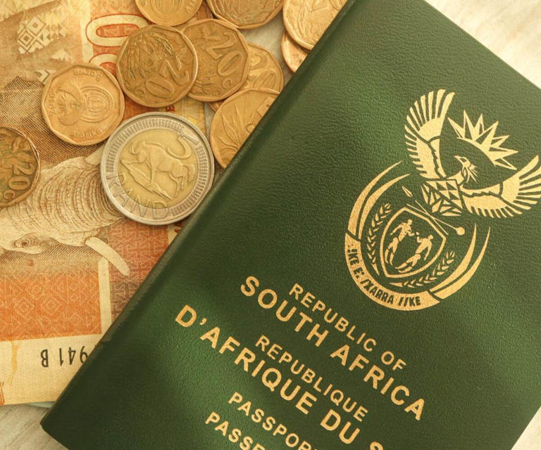 How much are South African passports in 2024?