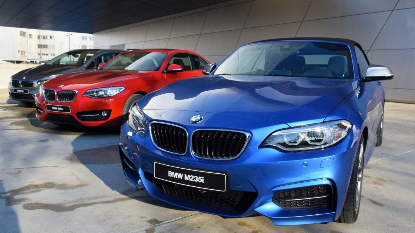 <p>Few models are as well-received as the M-series has been for BMW. These cars are designed for performance, and the price tag shows it. The M2 is the sportier, more “fun” version of the two, while the M3 is a little more practical and comfortable (especially if you transport kids or regularly have people in the back seat). There are all sorts of features for these cars, including turbocharged inline-six engines, adaptive suspension, and sports brakes and differentials.</p> <ul> <li><strong>Price:</strong> The M2 starts at $63,200; the M3 starts at $76,000</li> <li><strong>Body Style:</strong>Coupe, Sedan, Wagon</li> <li><strong>Power-Type:</strong> Gas</li> </ul> <p>Agree with this? Hit the Thumbs Up button above. Disagree? Let us know in the comments with what you'd change.</p>