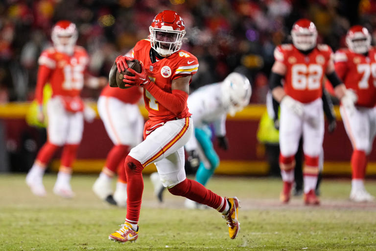 Chiefs wide receivers are playing surprisingly well in the playoffs