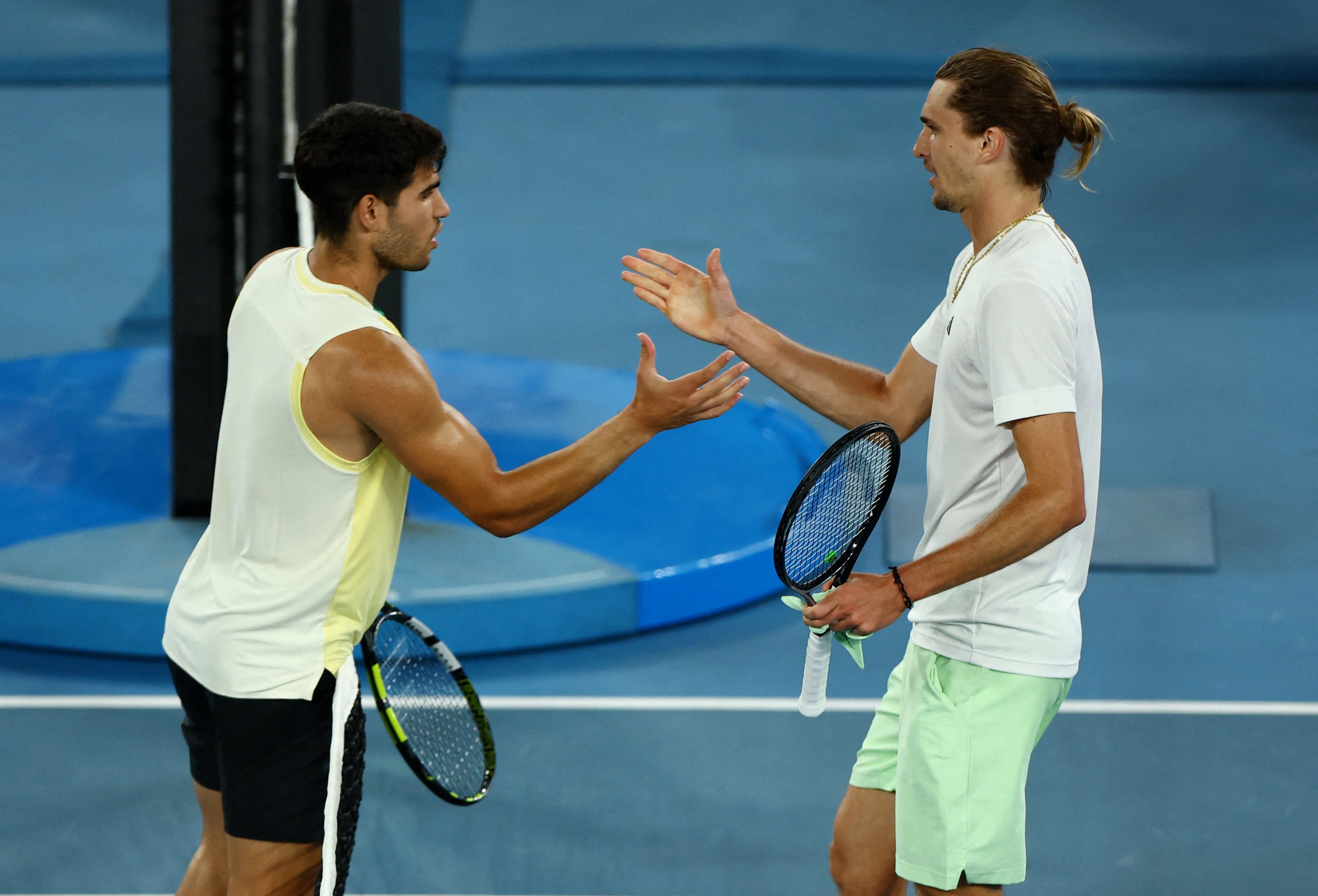 Alexander Zverev Derrota A Carlos Alcaraz En Australia Y Novak Djokovic ...