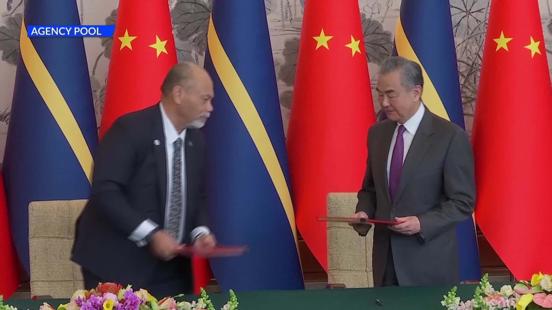 VIDEO NOW: China Formally Restores Diplomatic Relations With Nauru ...