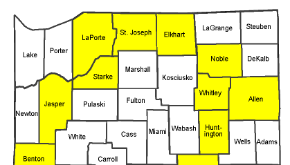 County Travel Status for 01/24/2024 16:30 EST