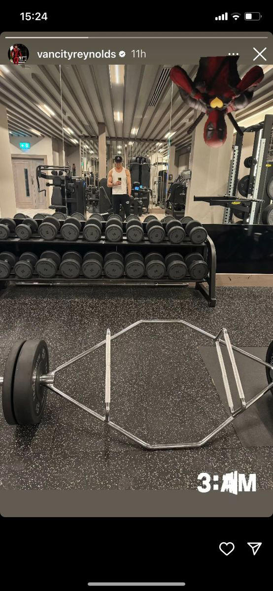 El Sorprendente Detalle Del Entrenamiento De Fuerza De Ryan Reynolds En Mitad Del Rodaje De 