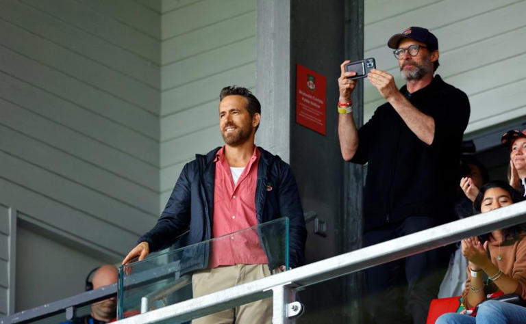 Ryan Reynolds y Hugh Jackman por fin nos devuelven a Deadpool y Wolverine. (Getty))